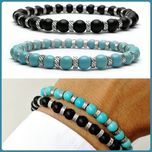 Bracciale uomo con acciaio - da,
