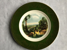PIATTO PORCELLANA VINTAGE CON