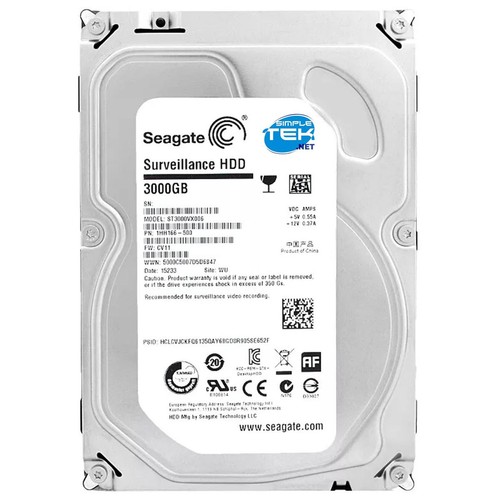 Seagate skyhawk 3tb - 3tb, 3,5"