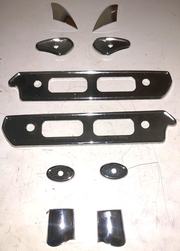Kit cromato per braccioli