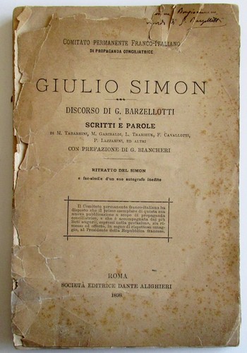 Giulio simon discorso di - giulio,