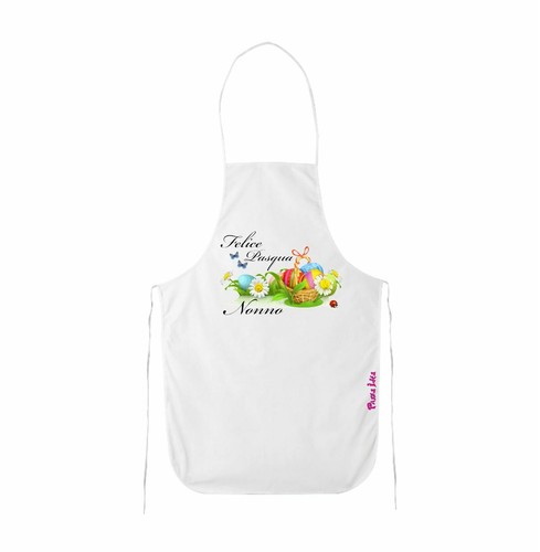 Grembiule bianco cucina - bianco,