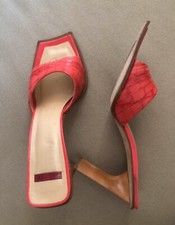 Ti x Ti Sandals Sabot Red