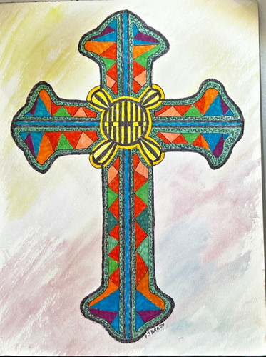 Penna croce bizantina
