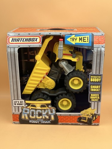 Matchbox rocky the robot truck - robot,