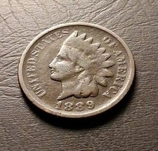1889 Indian Head (B8) 1 Cent