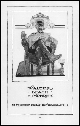 Pubblicità stampa 1924 - , walter