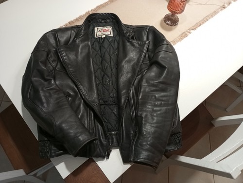 Giubbotto pelle moto - pelle, mqp