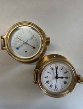 Orologio nave Wempe dorato e