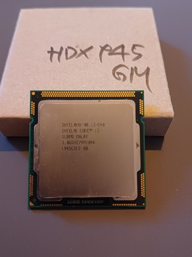 Processeur intel core - processeur, i3-540