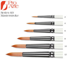 Pennello tondo sintetico Pro