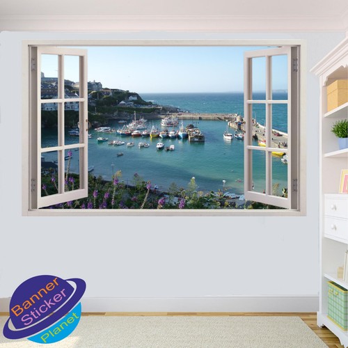Newquay harbour cornwall - cornwall, 3d