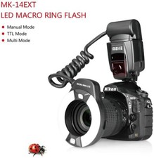 Meike 14ext ttl led - meike, macro