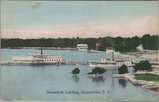 Cartolina steamboat landing - cartolina,