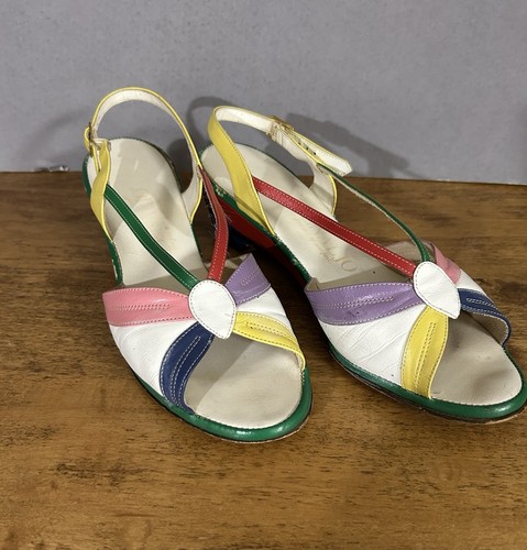Scarpe con tacco vintage - , donna