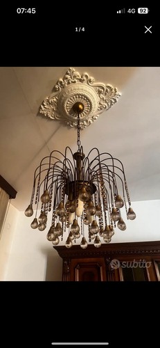 Coppia lampadari vintage in - lampadari,