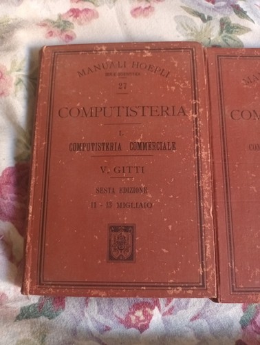 Manuale hoepli antichi - hoepli,