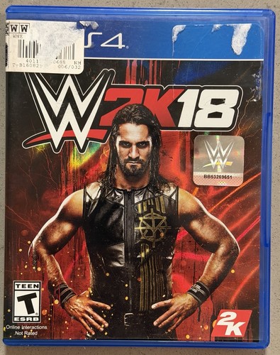 Wwe 2k18 playstation 2017 - 2k18,