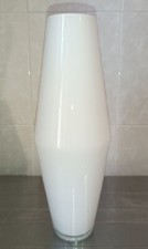 Vaso Bianco Alto 30 Cm Base 6