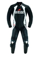 Tuta moto intera pelle - intera, per