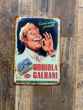 Insegna in metallo, Robiola