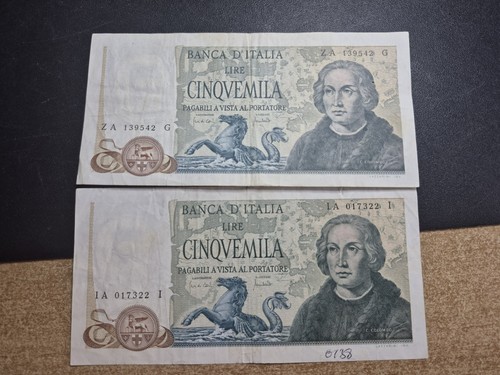 Lotto pezzi 5000 lire - lotto, 2