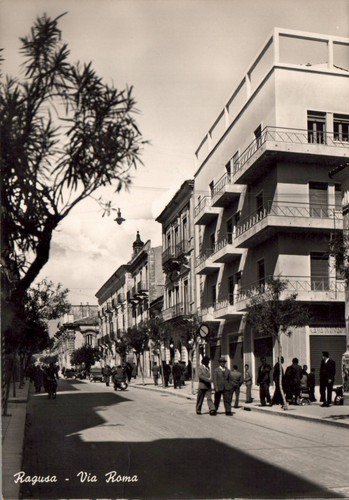 Ragusa via roma grande - via,