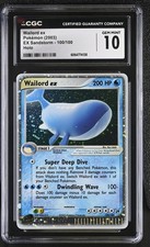 CGC 10 GEM MINT Wailord ex