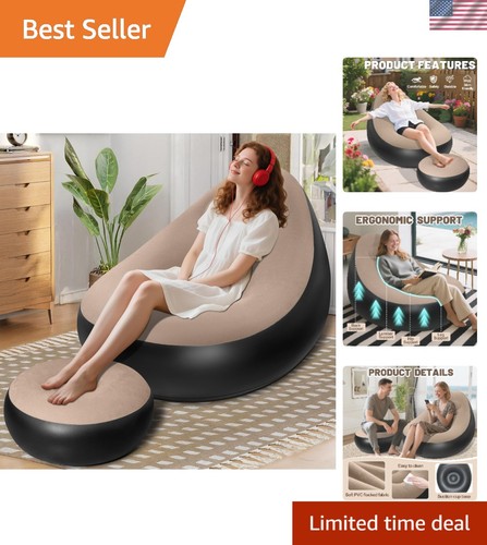 Sedia gonfiabile leggera con