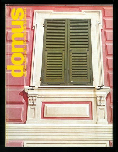 Architettura rivista domus - rivista,