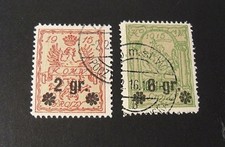 POLONIA, POLAND,POLSKA VARSAVIA LOCAL 1916 "Araldica new OVP" 2V cpl set Used