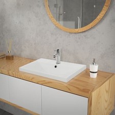 Lavabo da incasso in ceramica