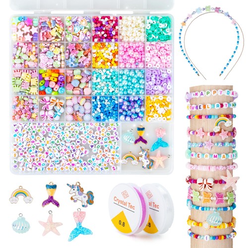 Perline per braccialetti - perline, kit