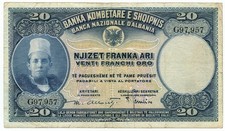 20 FRANCHI ORO BANCA NAZIONALE
