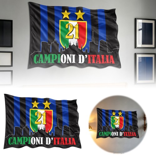 Champion banner inter milan - champion,