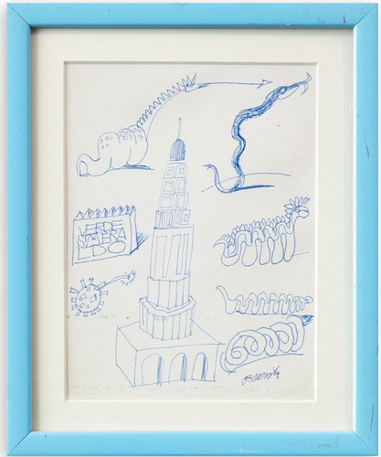 Quadro dipinto disegno antonio - quadro,