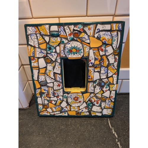 Specchio unico mosaico cornice - mosaico,