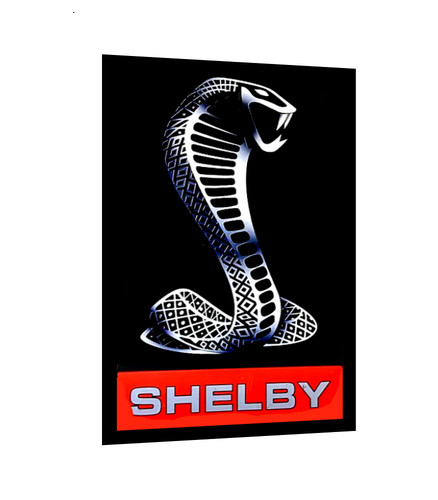 Shelby cobra insegna - shelby,
