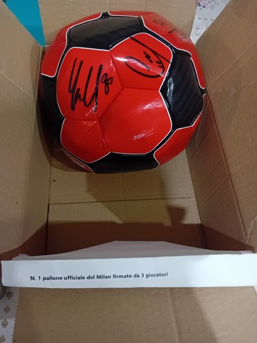 Pallone milan firmato - pallone, da