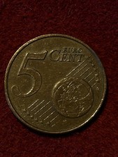 Moneta Francese 5 centesimi anno 1999