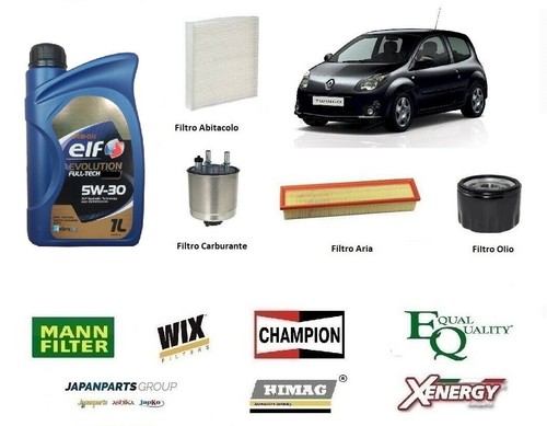 Kit filtri tagliando - filtri, renault