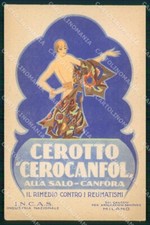 Milano Città Cerotto Cerocanfol Pubblicitaria cartolina RT5167
