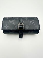 STREET ART OPERA LOUIS VUITTON PORTA OROLOGI DA 4 CUSTOMIZED LV MONOGRAM CANVAS