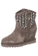Stivaletti con zeppa borchiata Ash YOKO nuovi vendita al dettaglio $360