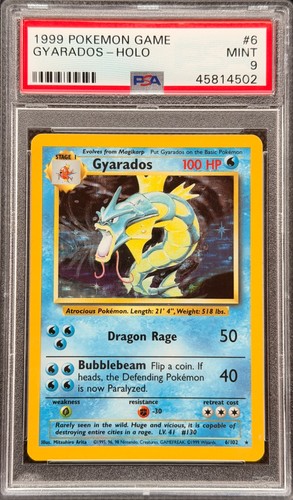 1999 pokemon game gyarados - pokemon,