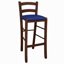 Sgabello legno noce scuro - sgabello, h