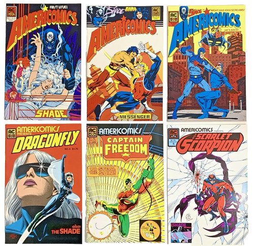 Americomics 1983 lotto - americomics, #1-6