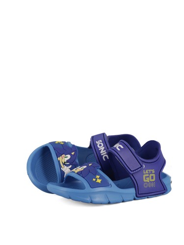 Sandaletti bambino blu sonic - sandaletti,