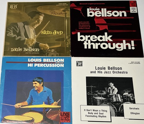 Louis bellson lps skin - bellson, lps: