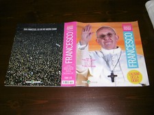ALBUM DI FIGURINE CON POSTER DI PAPA FRANCESCO ED.GEDIS CON 322 FIGURINE SU 400